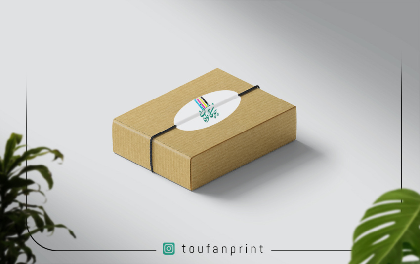 برچسب با قالب خاص - سلفون براق